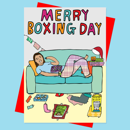 Merry Boxing Day - Christmas Card