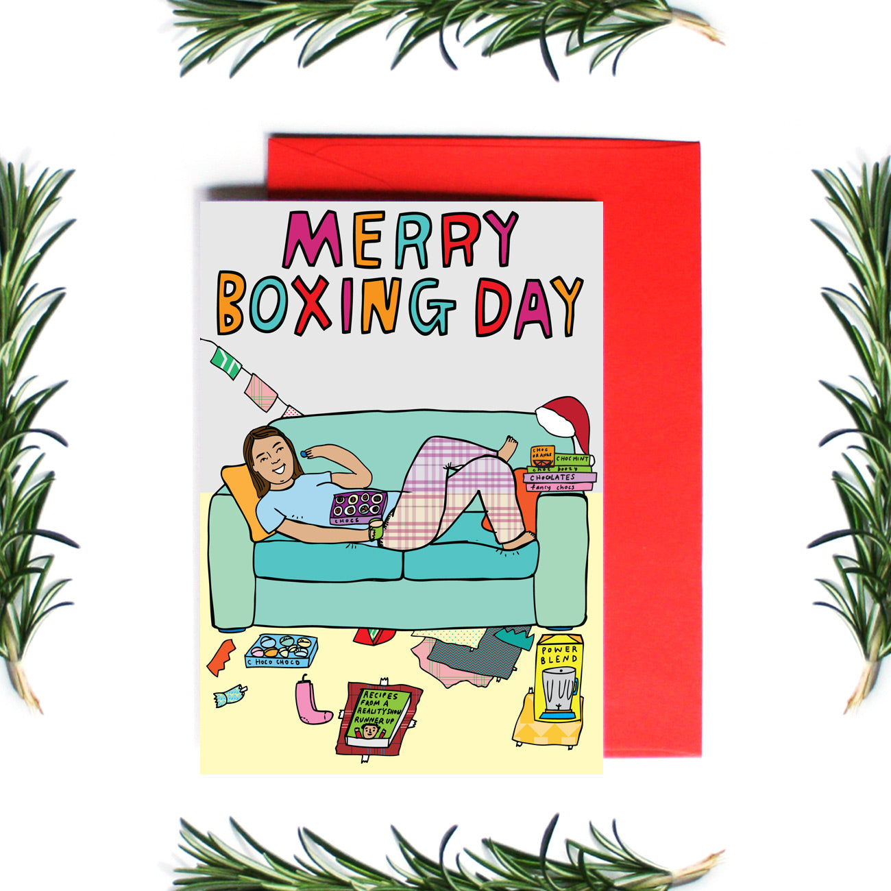 Merry Boxing Day - Christmas Card