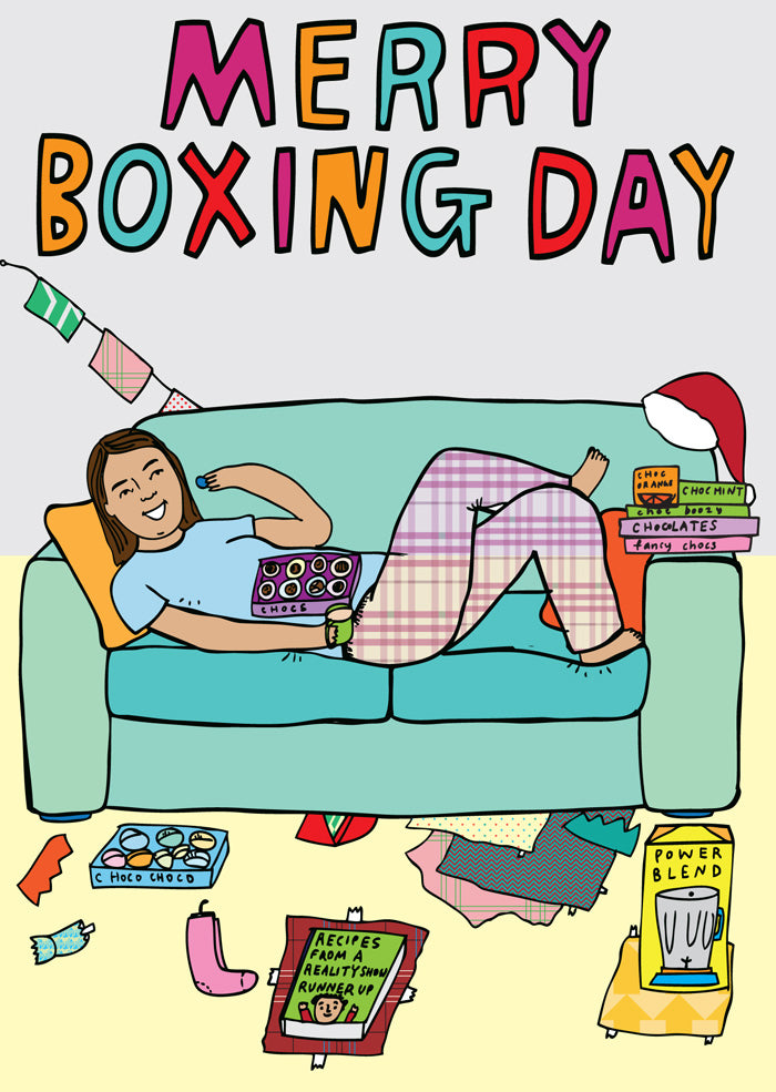 Merry Boxing Day - Christmas Card